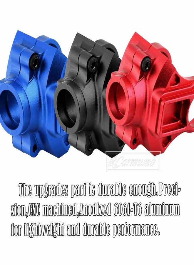 Rcarmumb Alloy Differential Yoke Set Diff Cover Case Upgrades Part for 1/10 Granite/Senton/Vorteks/Big Rock 3S BLX &Mega550,1/10 Outcast/Kraton 4S BLX 4WD,1/8 Vendetta/Typhon 3s blx&Mega550,Red - Image 3